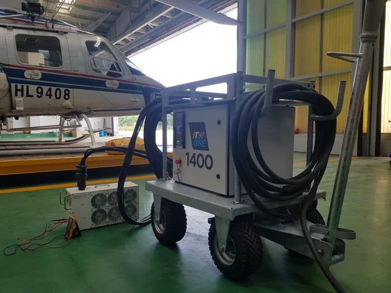 ITW GSE 1400, National 119 hangar, Incheon City, Korea