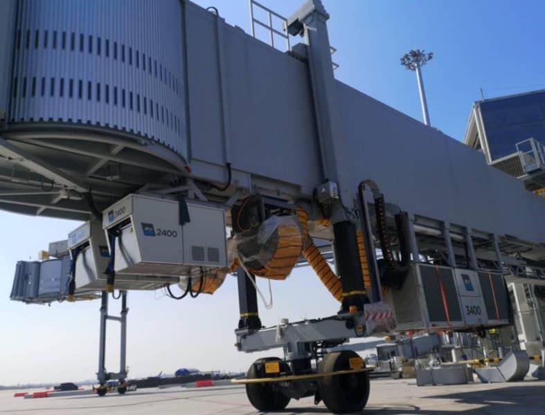Bangkok Suvarnabhumi airport,Thailand. ITW GSE 2400 Power Coil.
