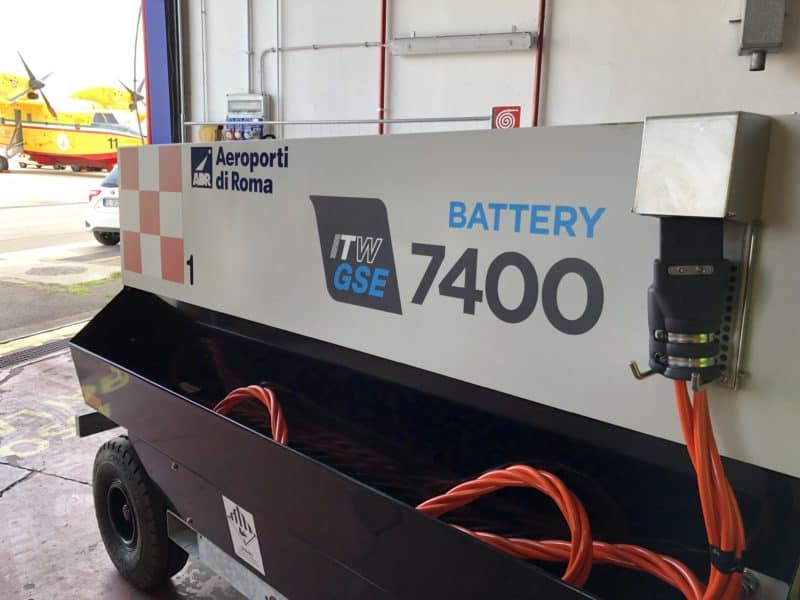 ITW GSE 7400, Rome Ciampino Airport