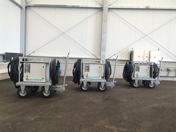 AXA Power 1400 Mobile 28V Units at Evreux Military Air Base