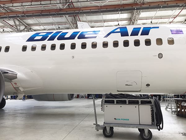 AXA 2400 GPU with ARU at Blue Air Romania