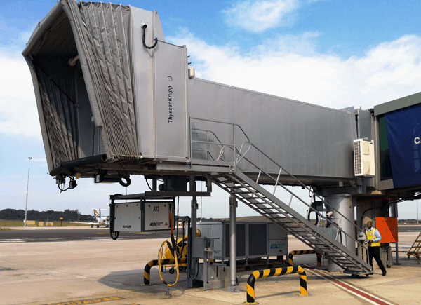 Ground Mounted PCA, King Shaka Airport, S. Africa