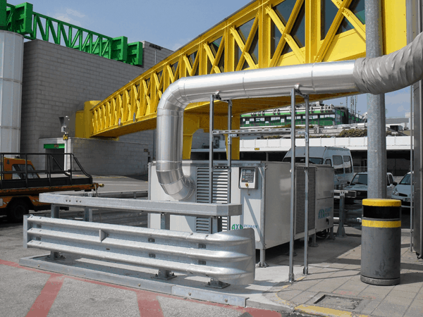 Ground Mounted PCA in Milano Linate Airport