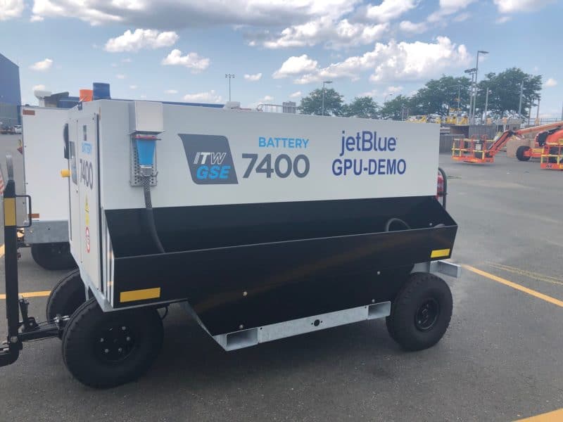 JetBlue JFK, US – ITW GSE 7400 eGPU