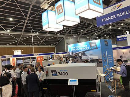 ITW GSE, ITW GSE 7400 e GPU, battery GPU, 400 Hz GPU Inter Airport South