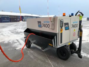 Ready Set Go, 7400 eGPU first turnaround in Kittilä Airport, Finland