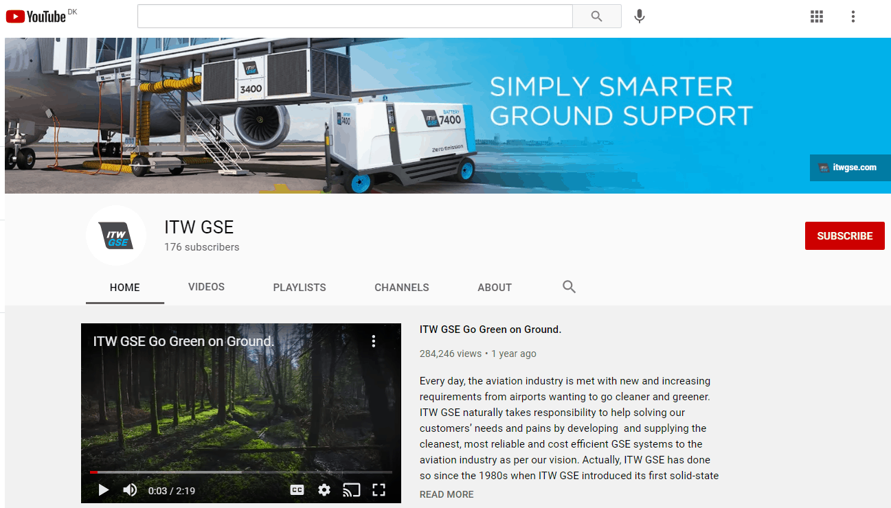 itw gse youtube channel