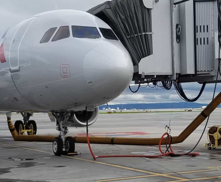 In all weather power and air provided by ITW GSE